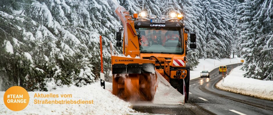 Winterdienst - © Staatliches Bauamt Passau