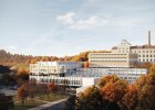 PA-IWZ: Ansicht des geplanten Universitätsneubaus in der „Neuen Mitte“ von Passau 