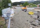 Bei Bodenmais wurde eine Brücke saniert, anschließend erhielt die Fahrbahn in Richtung Drachselsried eine neue Decke.