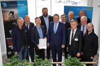 Abschluss der energetischen Sanierung des Amts für Digitalisierung, Breitband und Vermessung in Straubing. Abschluss der energetischen Sanierung des Amts für Digitalisierung, Breitband und Vermessung in Straubing.