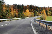 Im Zuge der Nationalparkstraßen-Sanierung wurde auch die Brücke über das Sagwasser erneuert.