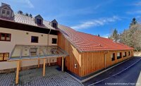 Der neue Anbau am Jugendwaldheim Wessely-Haus.