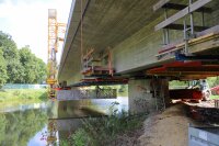 Verstärkung der Rottbrücke. Verstärkung der Rottbrücke.