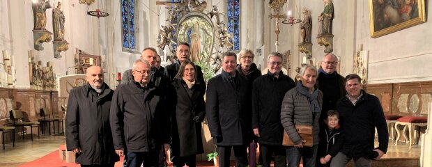 In der Wallfahrtskirche Mariä Himmelfahrt In der Wallfahrtskirche Mariä Himmelfahrt