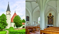 Filialkirche St. Magdalena in Hausbach nach der Restaurierung