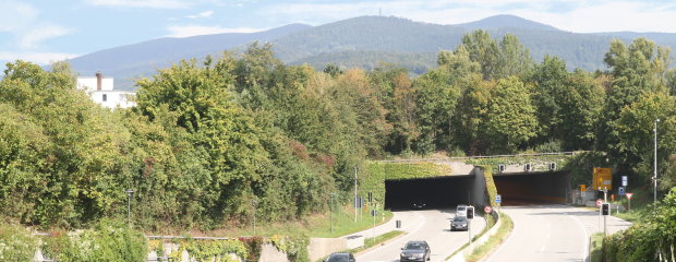 B 11-Tunnel in Deggendorf