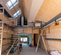 Die Werkstatt der Dombauhütte wird neu gebaut.