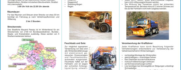 Schneefräse im Einsatz Schneefräse im Einsatz