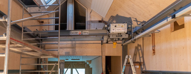 Die Werkstatt der Dombauhütte wird neu gebaut.