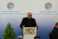 Informationen zum geplanten Erweiterungsbau gab LBD Norbert Sterl. Informationen zum geplanten Erweiterungsbau gab LBD Norbert Sterl.