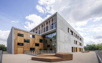 Neubau des Lehr- und Forschungsgebäudes der TU München am Campus Straubing für Nachhaltige Chemie.