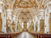 Asamkirche in Aldersbach - Innenansicht © Marcel Peda, Passau