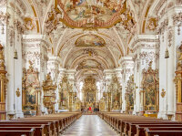 Asamkirche in Aldersbach - Innenansicht